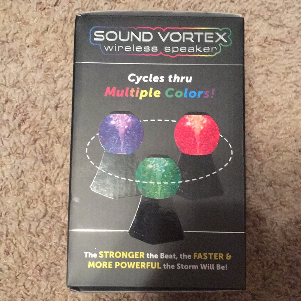 Authentic MultiTech Audio Sound Vortex LED Speaker - Picture 2 of 8